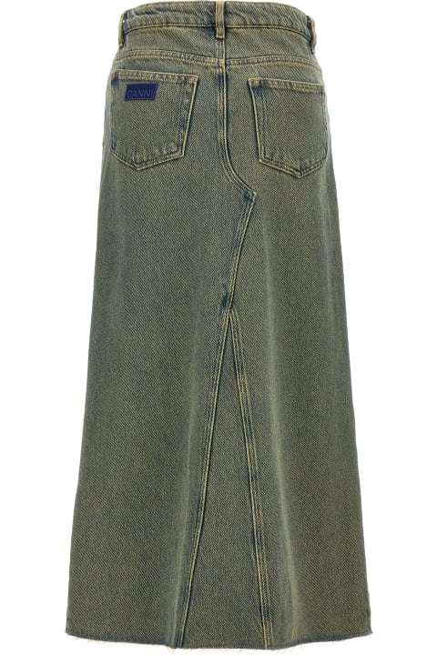 Homeware Ganni 'overdyed Heavy' Skirt