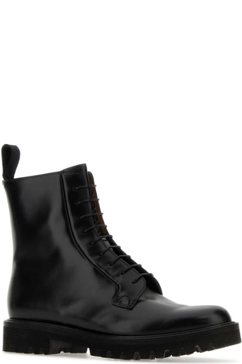 Church's Boots for Women Church's Black Leather Alexandra T Ankle Boots