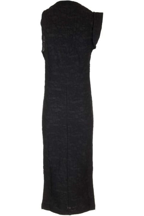 Isabel Marant for Women Isabel Marant Crinkled Asymmetric Midi Jersey Dress