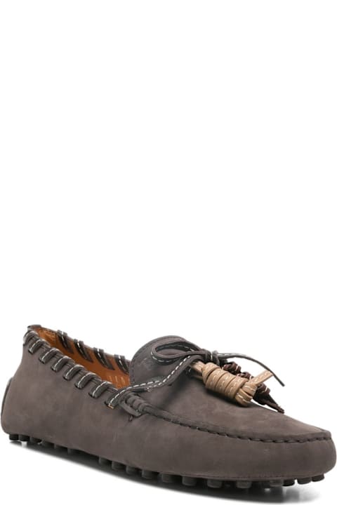 Tod's Gommino Suede Leather Loafers