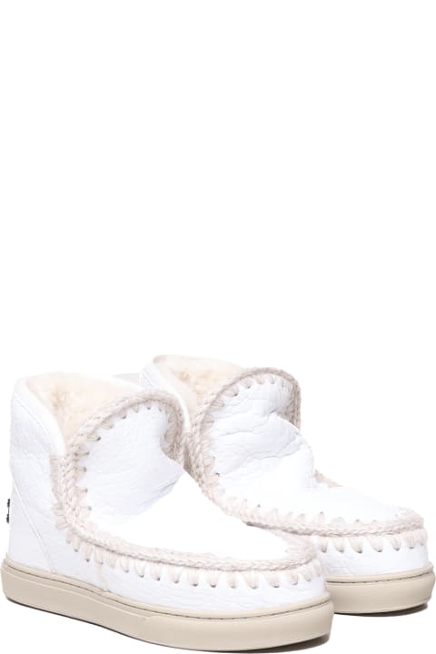 Shoes for Women Mou Eskimo Sneakers In Sheepskin