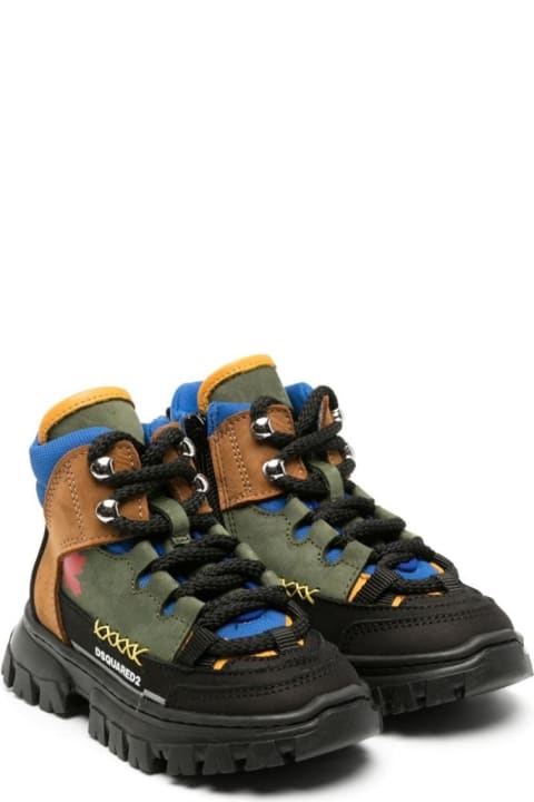 Shoes for Boys Dsquared2 Sneakers With Laces