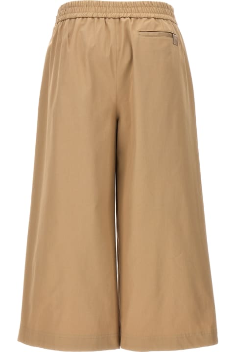 Loewe Pants & Shorts for Women Loewe Turned-up Crop Trousers