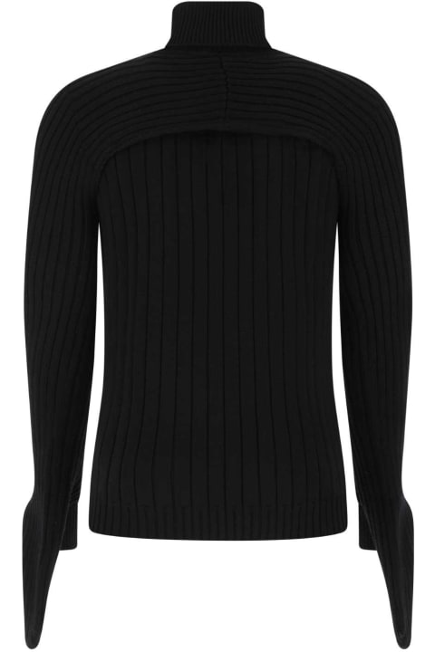 メンズ新着アイテム Fendi Black Wool Sweater