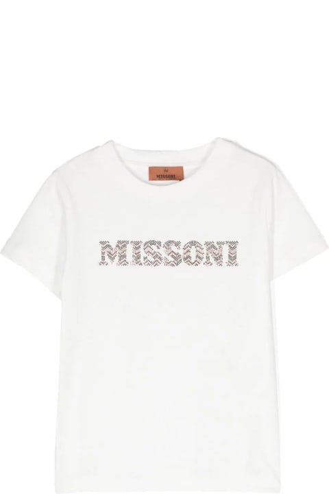 Missoni Kids T-Shirts & Polo Shirts for Girls Missoni Kids Missoni T-shirts And Polos White