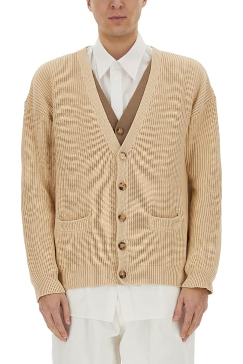 Moschino for Kids Moschino Organic Cotton Blend Cardigan