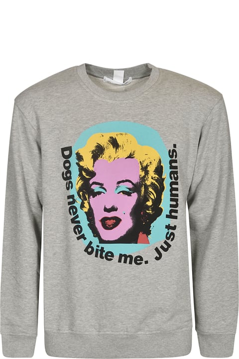 Fleeces & Tracksuits for Men Comme des Garçons Madonna Printed Sweatshirt