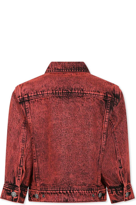 Homeware Molo Red Denim Jacket For Kids