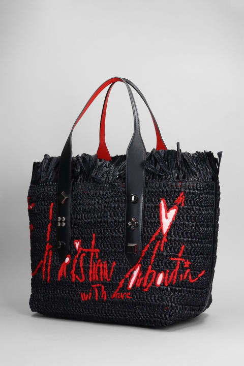 Totes for Women Christian Louboutin Tote In Black Silver