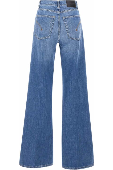 Dondup Jeans for Women Dondup Blue Cotton Denim Jeans