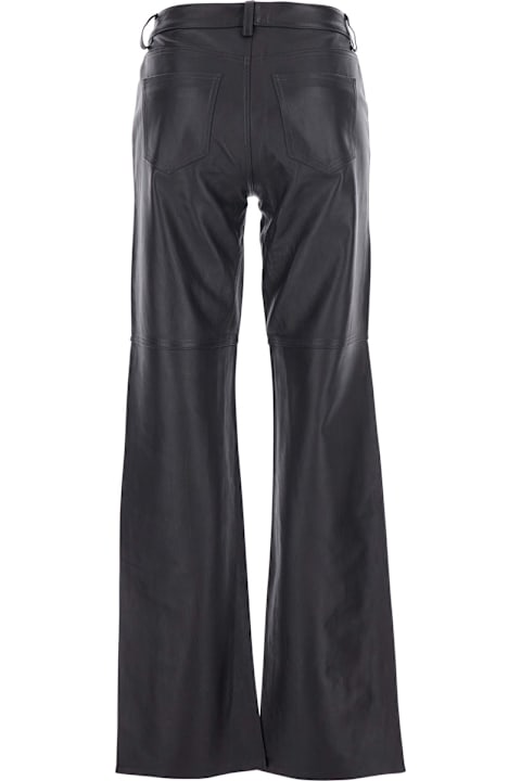 MICHAEL Michael Kors for Men MICHAEL Michael Kors Brown Pants With Belt Loops In Leather Woman