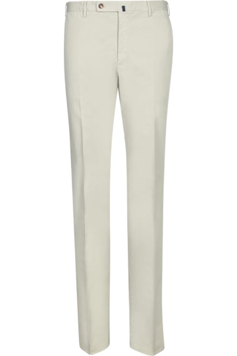 Incotex سراويل لـ القسم الرجالي Incotex Batavia Light Grey Trousers