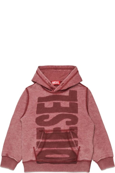 Diesel Kids Diesel Felpa Con Logo