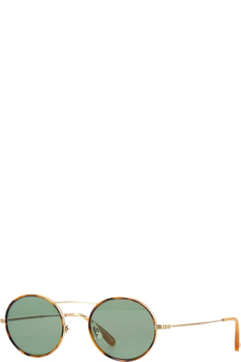 Garrett Leight for Kids Garrett Leight Garrett Leight Sanborn - Gold / Havana Sunglasses