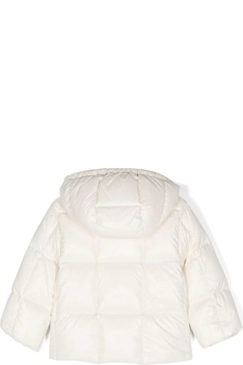 Moncler Coats & Jackets for Baby Girls Moncler Moncler Kids Coats White