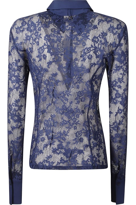 Blugirl Coats & Jackets for Women Blugirl Floral Lace Shirt