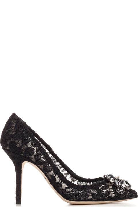 High-Heeled Shoes for Women Dolce & Gabbana Bellucci' Lace Pumps