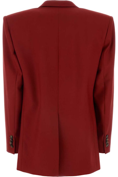 Stella McCartney Coats & Jackets for Women Stella McCartney Red Wool Oversize Blazer