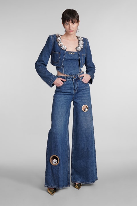 AREA Jeans for Women AREA Jeans In Blue Cotton