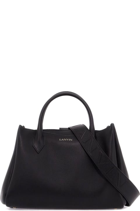 Lanvin Totes for Women Lanvin Black Leather Bag