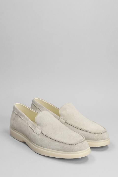 Loafers & Boat Shoes for Men Mason Garments Amalfi Loafers In Taupe Suede