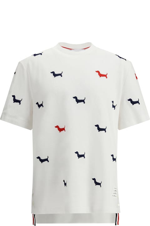 Thom Browne Topwear for Men Thom Browne T-shirt With Dachshunds