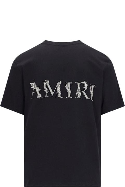 Clothing Sale for Men AMIRI Logo T-shirt