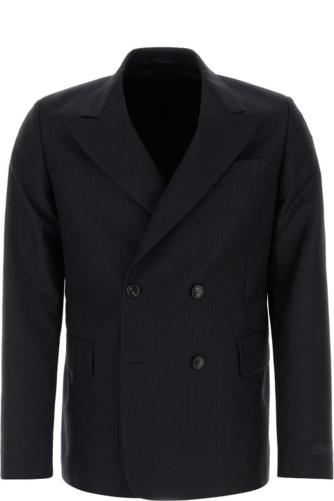 Workwear for Men Lanvin Double-breasted Long-sleeved Jacket