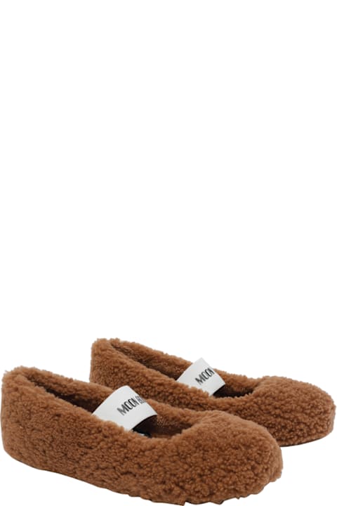 Moon Boot Shearling Flats
