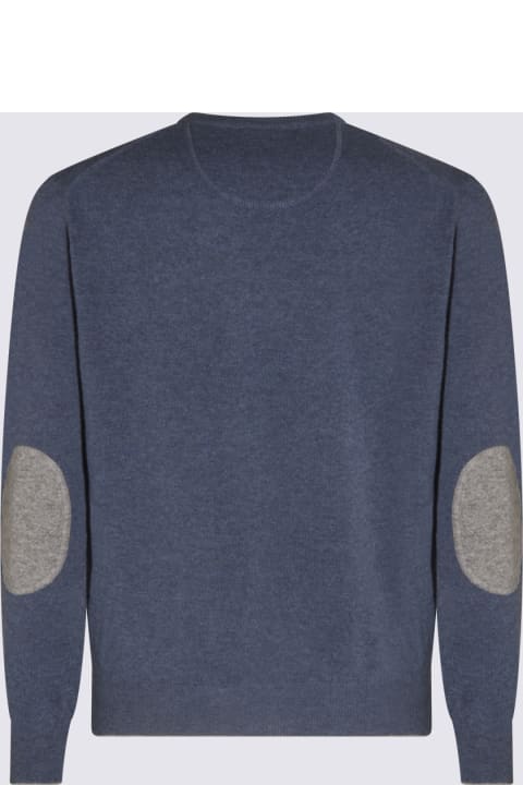 Altea Fleeces & Tracksuits for Men Altea Blue Wool Knitwear