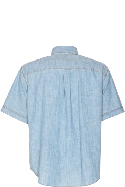 Fendi for Men Fendi Ff Stitching Logo Shirt