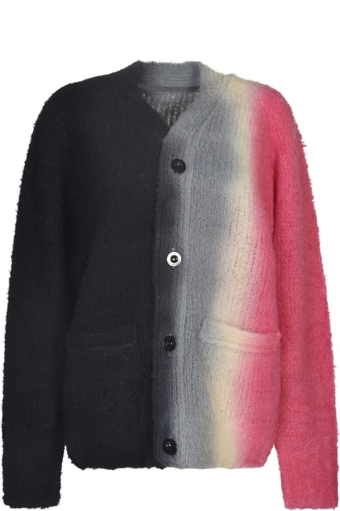 Sacai Sweaters for Women Sacai Contrast Color Cardigan
