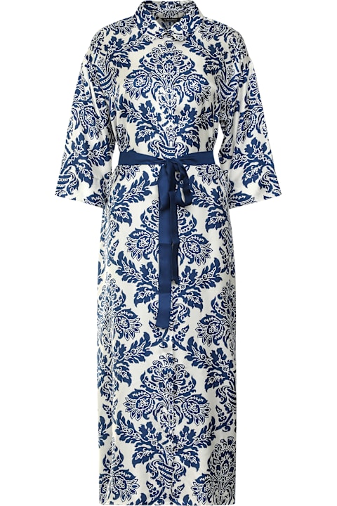'S Max Mara Dresses for Women 'S Max Mara Camelia Printed Silk Shirtdress