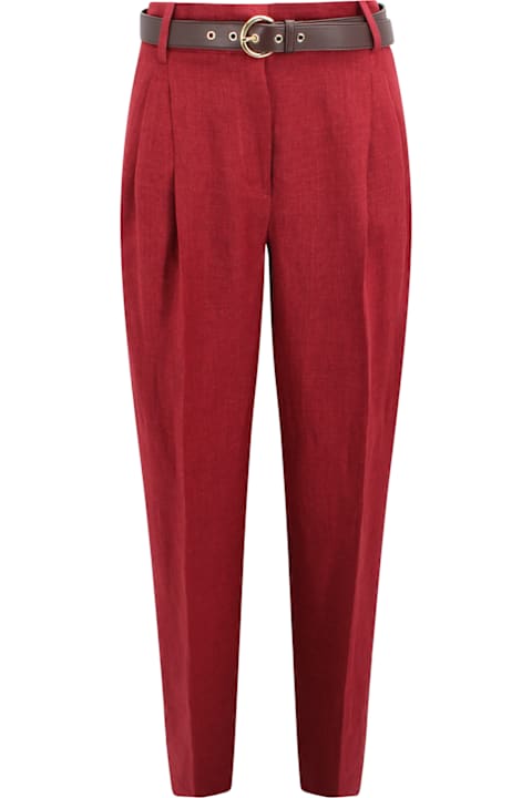 Homeware Max Mara Studio Mstsumero Linen Trousers Max Mara