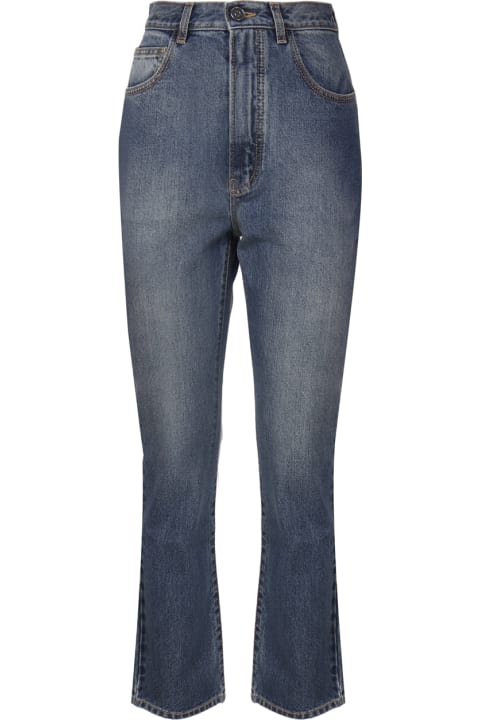 Alaia Jeans for Women Alaia Cotton Denim Jeans