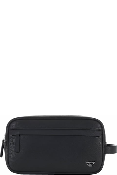 Giorgio Armani Bags for Men Giorgio Armani 'sustainable' Collection Wash Bag