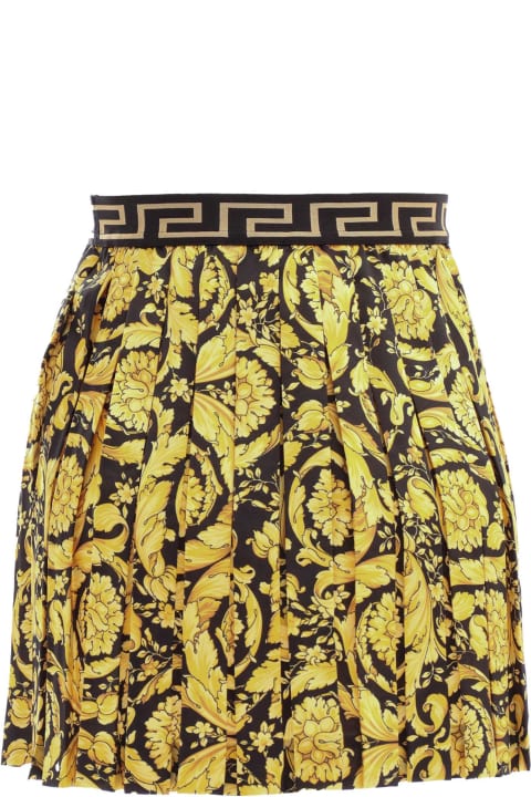 Bottoms for Girls Versace Baroque Skirt