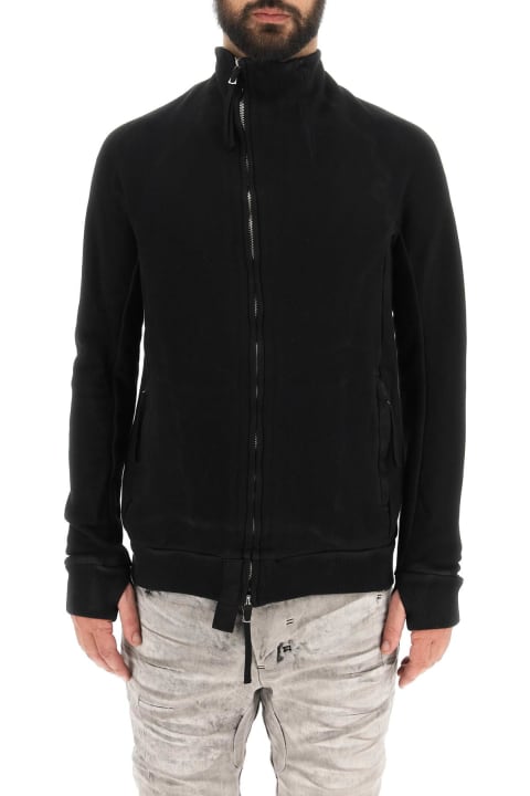 'zipper 1' Handcrafted Zip-up Sweatshirt
