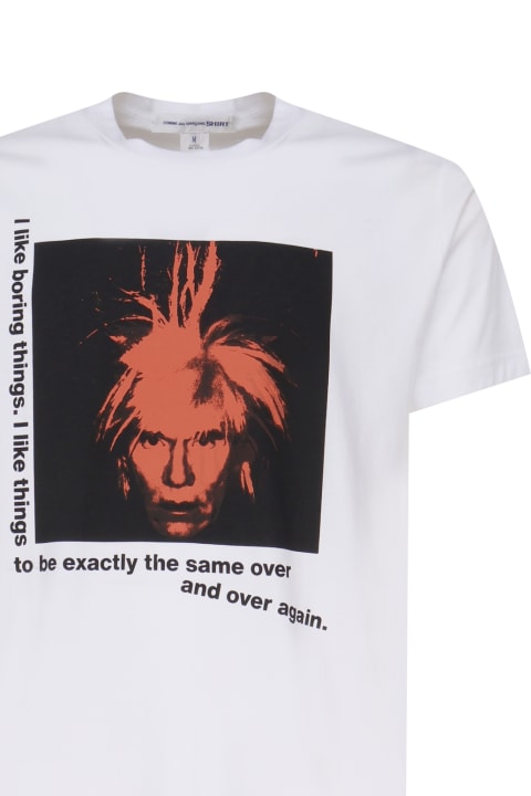 Topwear for Men Comme des Garçons Andy Warhol T-shirt