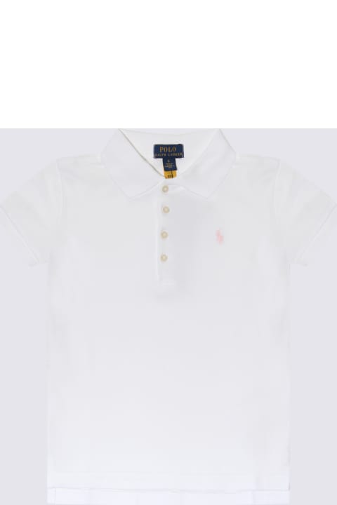 Polo Ralph Lauren T-Shirts & Polo Shirts for Boys Polo Ralph Lauren White Cotton Polo Shirt