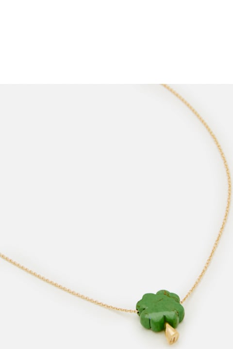 ウィメンズ ネックレス Aliita 9k Gold Clover Necklace
