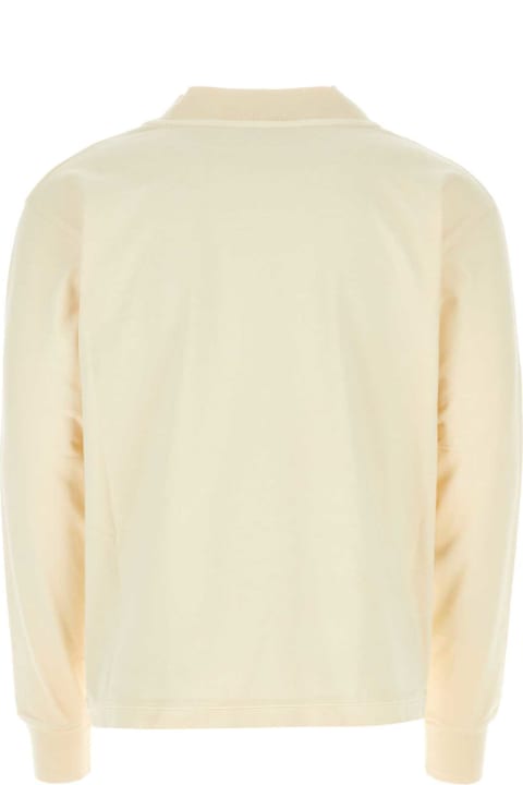 Fleeces & Tracksuits for Women WE11 DONE Cream Cotton T-shirt