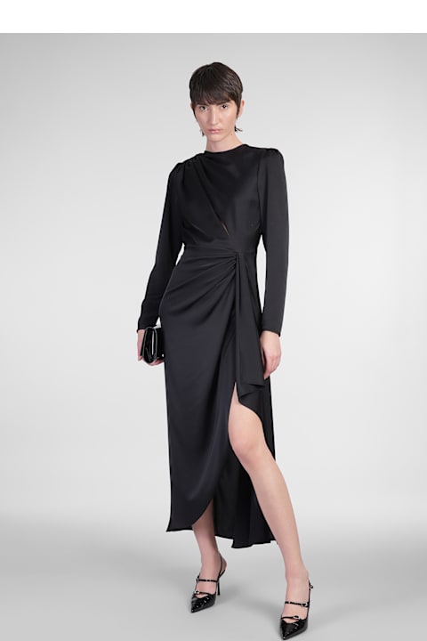 Costarellos Clothing for Women Costarellos Anina Dress In Black Polyester