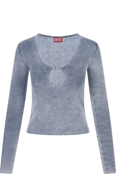 Sweaters for Women Diesel Blue M-teri Sweater