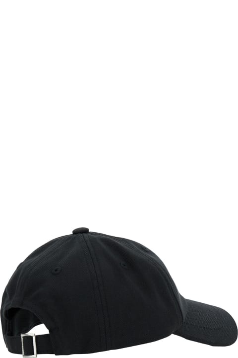 Hats Sale for Men Jacquemus 'la Casquette' Black Baseball Cap With Embroidered Logo In Cotton Man