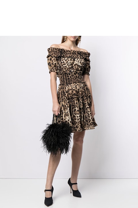 Homeware Dolce & Gabbana Leopard Print Short Dress