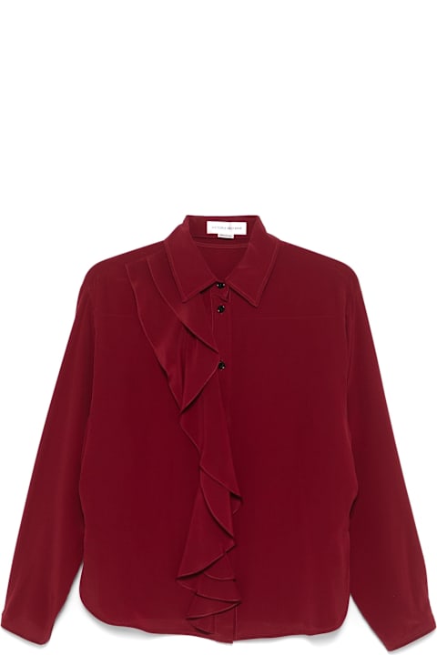 Victoria Beckham Topwear for Women Victoria Beckham Ruffle Details Blouse