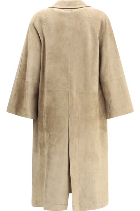 Salvatore Santoro Clothing for Women Salvatore Santoro Suede Coat