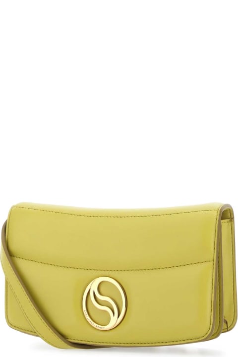 Fashion for Women Stella McCartney Acid Green Alter Mat Mini S-wave Wallet
