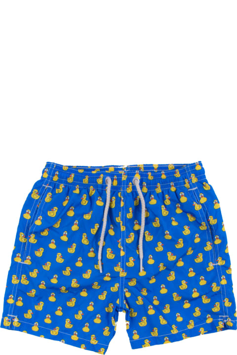 ボーイズ 水着 MC2 Saint Barth Swim Shorts With Print